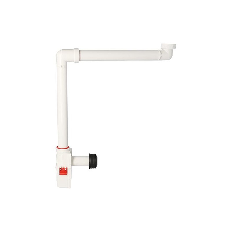 Siphon gain  de place DN32 (1 1/4") x Ø32mm