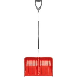 Chasse-neige Ideal plastique large 55cm manche tubulaire en métal léger