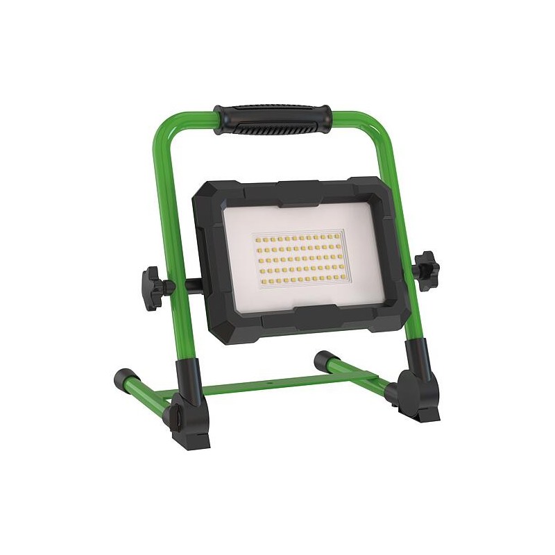 Lampes de travail LED sans fil Berg BCL FOLD LED 50 incl. pied