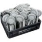 Set de douche composé de 8x flexibles de douche 160cm et 8x douchettes Optima + WS-Box.