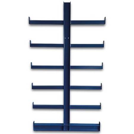 Support KARL Étagère Kraarm - DOUBLE CÔTÉ H x P 2000x500mm Bras par côté