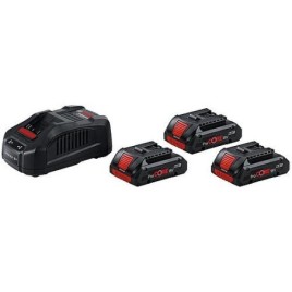 Kit de batteries 18 V, 3 x 4,0 Ah Batteries ProCORE et Chargeur