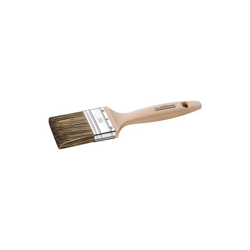 Pinceau pour lasure, manche en bois dur FSC 60mm