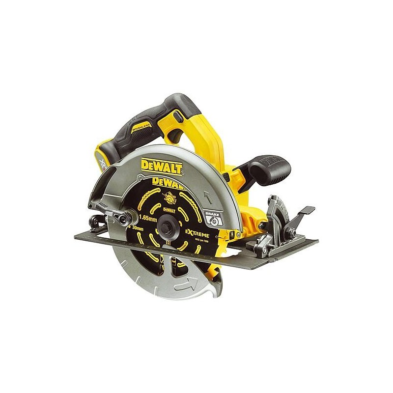 Scie circulaire manuelle sans fil DeWALT 54 V DCS578NT-XJ, sans batterie ni chargeur