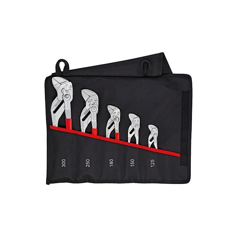 Set de clés à pince KNIPEX 5 pièces avec pochette