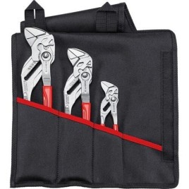 Set de clés à pinces KNIPEX 3 pièces longueur (mm): 150 - 300, avec pochette