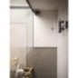 Receveur de douche Ciron fonte minérale anthracite 1200x23x800 mm