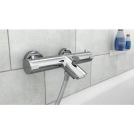 Mitigeur thermostatique bain/douche Perico, saille 155 mm, chromé