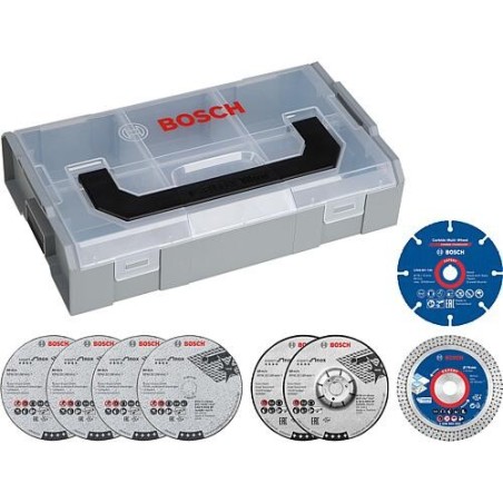 Kit de disques à tronçonner et à ébarber Bosch Ø 76 mm, avec Mini L-Boxx