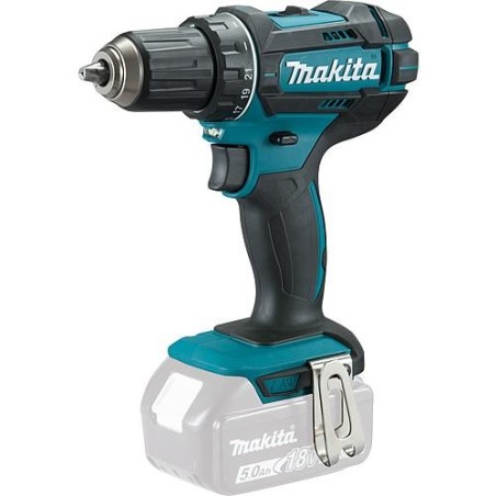 Perceuse-visseuse sans fil Makita 18 V DDF482Z sans Batteries ni Chargeurs avec Radio de chantier sans fil 18 V DMR112