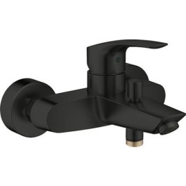 Mitigeur bain/douche Grohe Eurosmart, Saillie 188 mm, noir mat