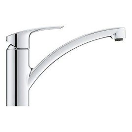 Mitigeur d’évier Grohe Eurosmart avec douchette extractible saillie 227 mm, noir mat