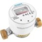 Compteur d’eau chaude sans fil en saillie Zenner type Minomess 90°C Q3 2,5, BL 110mm DN15(1/2") R40HV 325 RK, wireless M-Bus