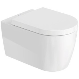 WC suspendu à fond creux Duravit ME by Starck avec WonderGliss 374 x 355 x 570 mm Sans bride