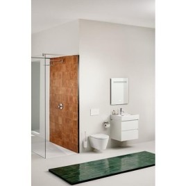 WC suspendu à fond creux Laufen Meda Advanced sans bride, Silent Flush, blanc, lxhxp : 360x355x540mm