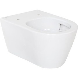 WC suspendu à fond creux Laufen Kartell, sans bride, Silent Flush, blanc, LxHxP:370 x 285 x 545 mm