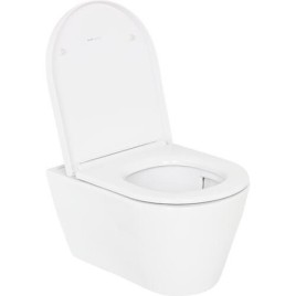 WC suspendu à fond creux Laufen Kartell, sans bride, Silent Flush, blanc, LxHxP:370 x 285 x 545 mm