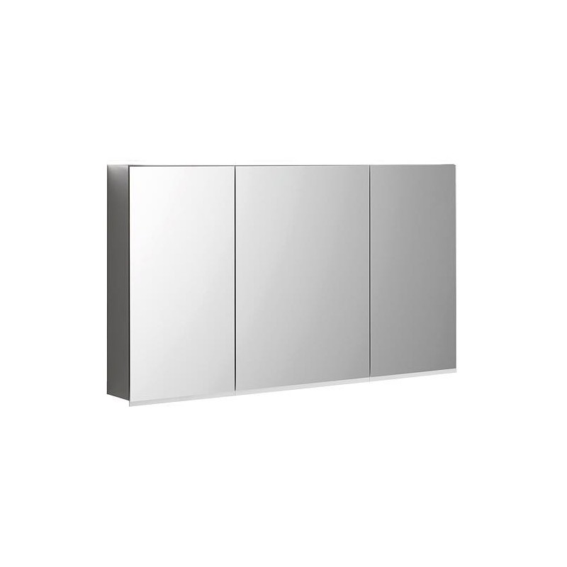 Armoire à glace Geberit Option Plus avec éclairage LED, 3 portes, 1200x700x172mm