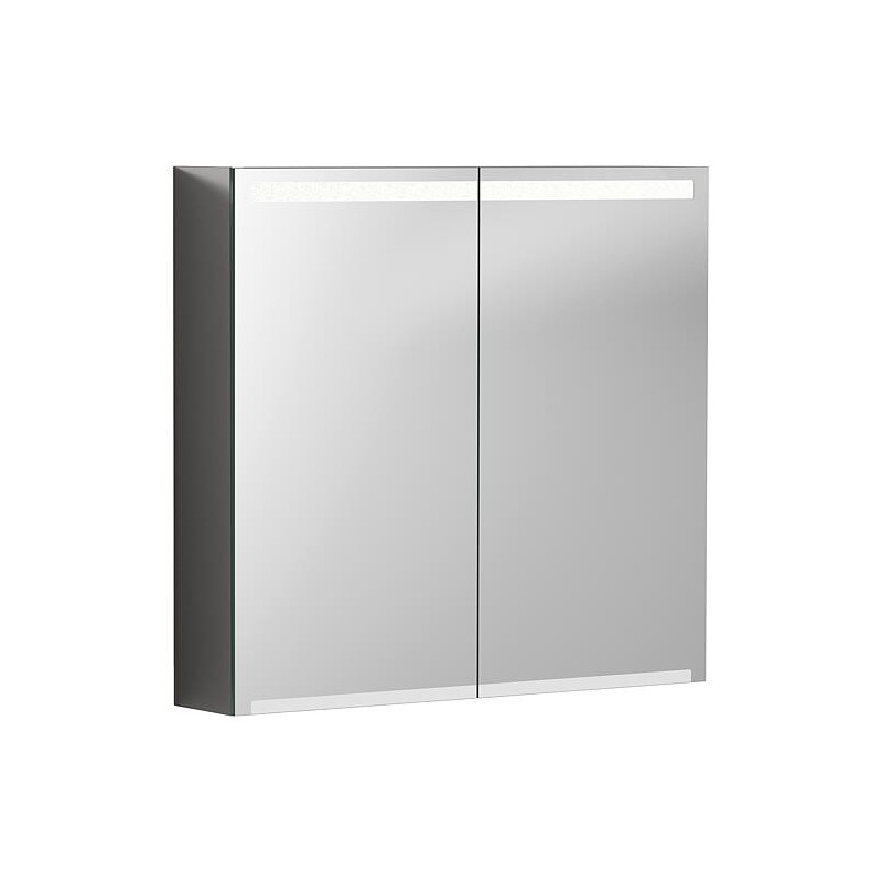 Armoire à glace Geberit Option avec éclairage LED, 2 portes, 750x700x150mm