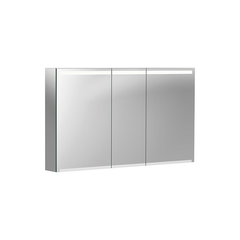 Armoire à glace Geberit Option avec éclairage LED, 3 portes, 1200x700x150mm