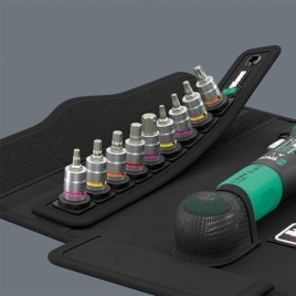 Kit de clés dynamométriques WERA Safe-Torque A1 SHK, 20 pièces, 1/4", 2-12 Nm