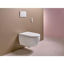 WC douche Geberit AquaClean Alba avec KeraTect, blanc