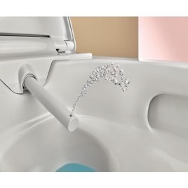 WC douche Geberit AquaClean Alba avec KeraTect, blanc