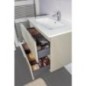 Kit de meubles de salle de bain BALI Château chêne 2 tiroirs largeur 810 mm