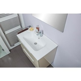 Kit de meubles de salle de bain BALI Château chêne 2 tiroirs largeur 810 mm