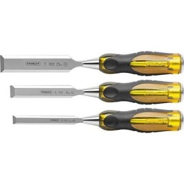 Kit de ciseaux à bois Stanley® FatMax® 3 pièces, largeur de lame (mm) : 12/18/25