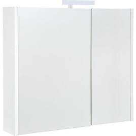 Armoire à glace Akira avec Éclairage LED, 2 portes, 800 x 700 x 155 mm