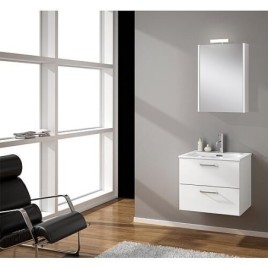 Armoire à glace Akira avec éclairage LED, 515 x 700 x 155 mm