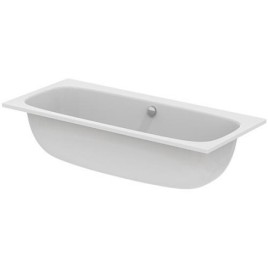 Baignoire duo Ideal Standard i.life lxhxp : 1800x450x800mm, capacité : 325 l, acrylique blanc