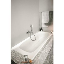 Baignoire de forme corporelle Ideal Standard i.life lxhxp : 1700x450x800 mm, capacité : 270 l, acrylique blanc