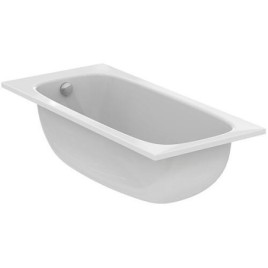 Baignoire de forme corporelle Ideal Standard i.life lxhxp : 1700x450x750 mm, capacité : 230 l, acrylique blanc