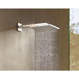 Tête de douche Raindance E 300 1jet de Hansgrohe 300 x 300 mm, avec bras de douche 390 mm