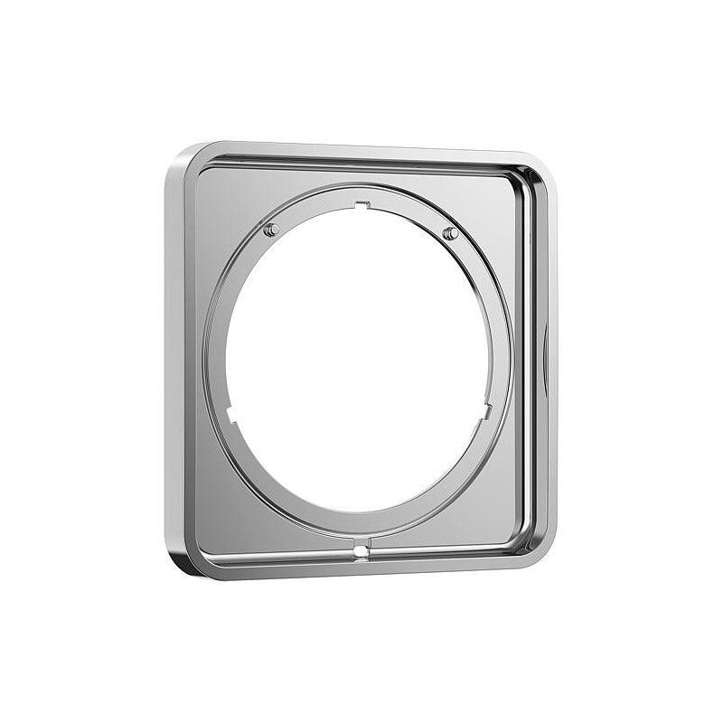 Rosace de rallonge 5 mm Hansgrohe pour iBox universal 2, arrondie, chrome