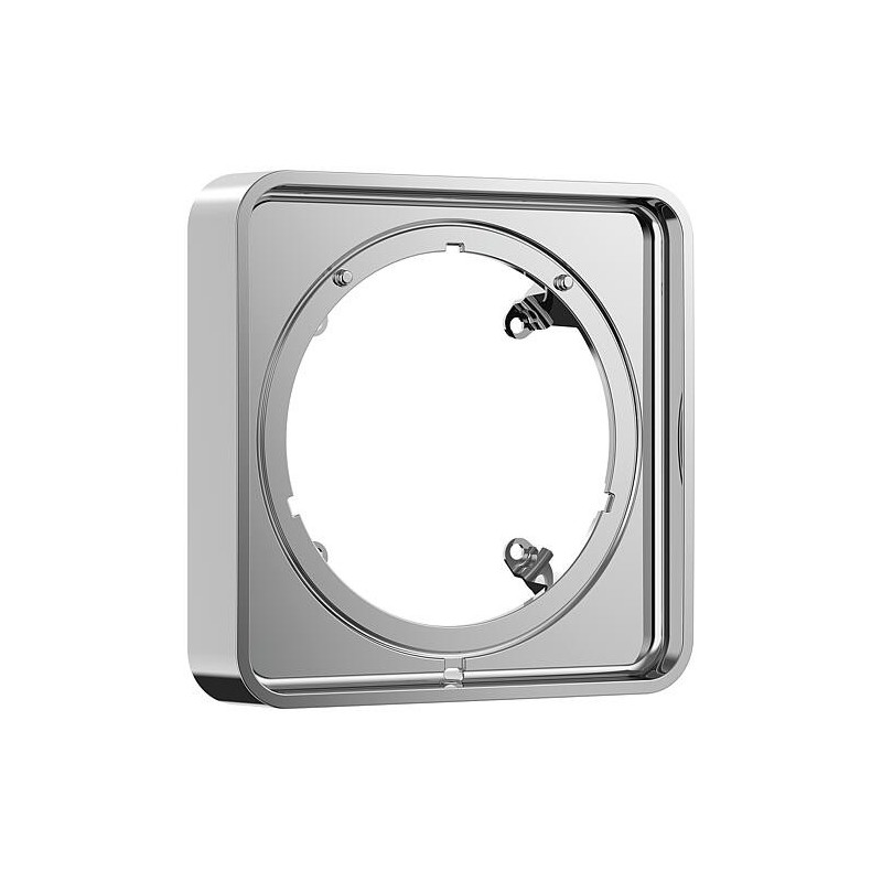 Rosace de rallonge 22 mm Hansgrohe pour iBox universal 2, arrondie, chrome