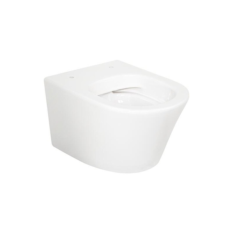 WC suspendu à fond creux Amur lxhxp : 360 x 350 x 530 mm Sans bride, Céramique blanche