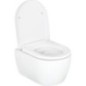 WC suspendu à fond creux Aksai lxhxp : 360x330x485 mm Sans bord de chasse Céramique blanche