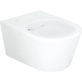 WC suspendu à fond creux Kureika lxhxp : 360x320x540 mm Sans bord de chasse Céramique blanche