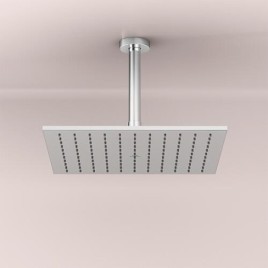 Douche de tête Ideal Standard Idealrain Cube 300 x 300 mm métal chromé