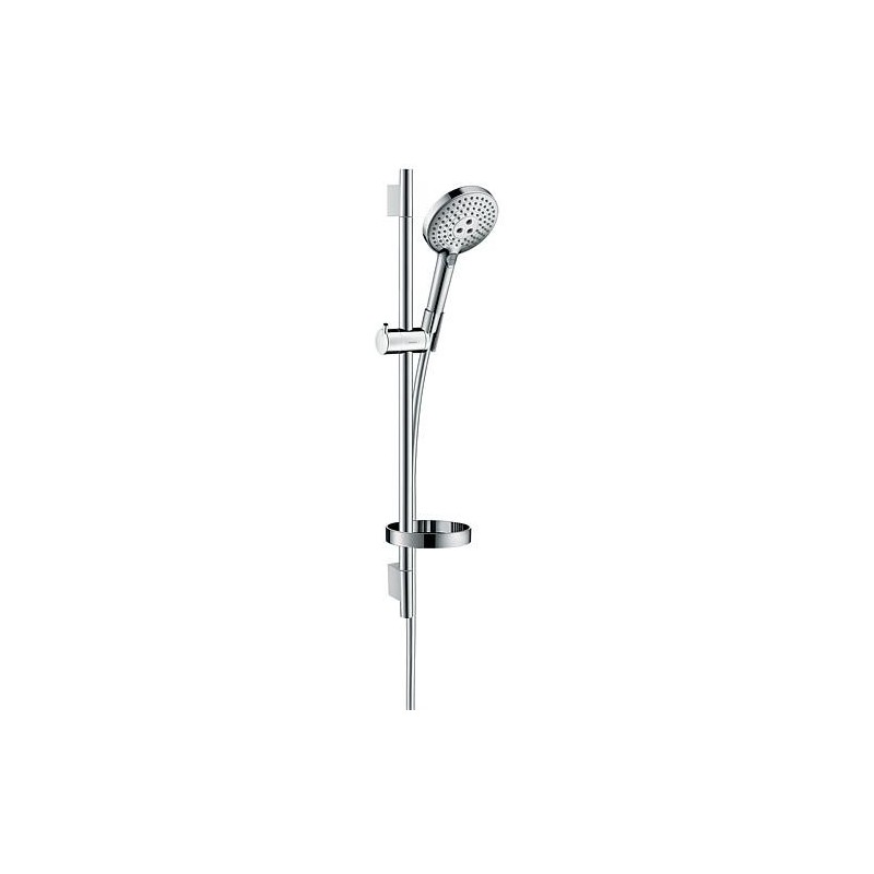 Kits de douches Hansgrohe Raindance Select S 120 EcoSmart Unica`S Puro 650mm, 3 types de jets ø : 125mm, chrome