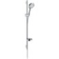 Kits de douches Hansgrohe Raindance Select S 120 3jet PowderRain Unica`S Puro 900mm, 3 types de jets ø : 125mm, chrome