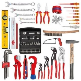 Mallettes à outils KNIPEX SHK-Exklusiv, 61 pièces