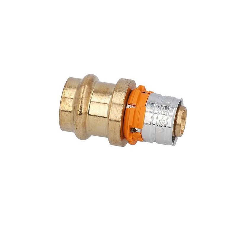 Accouplement S-Sertir Uponor sur acier inoxydable/CU V Ø32mm-Ø28CU-SST