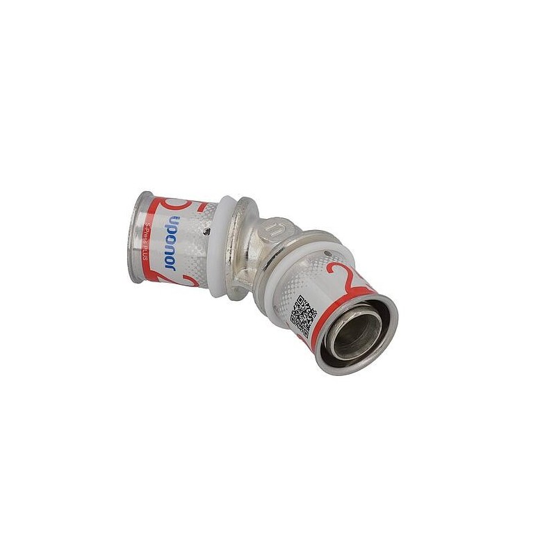 Coude à sertir S-Sertir PLUS Uponor 45° Ø25mm-Ø25mm