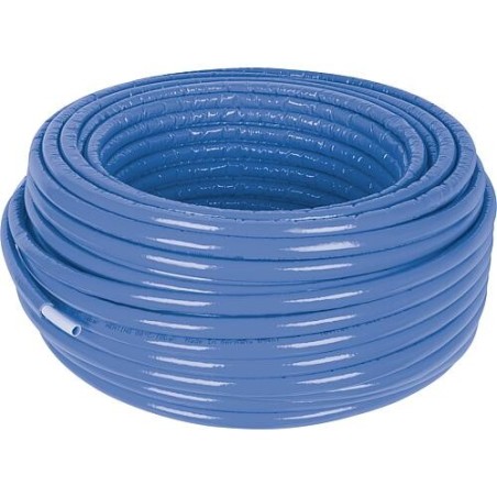 Uni Pipe PLUS Uponor blanc pré-isolé S4 WLS 040, Ø32mm x 3,0mm, rouge, longueur 50m