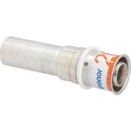 Raccord de transition S-Sertir PLUS Uponor sur cuivre Ø16mm-Ø15CU