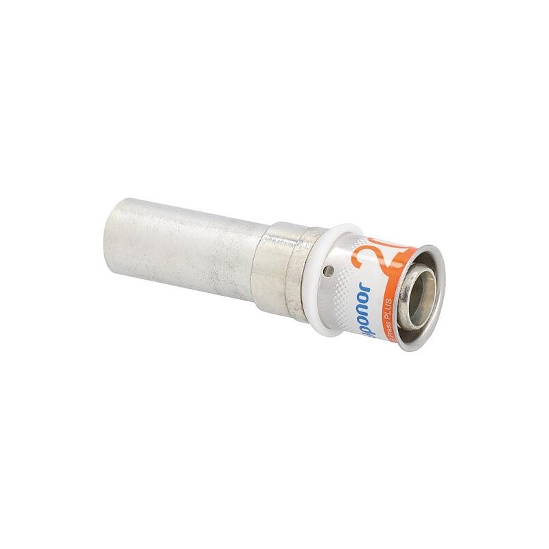 Raccord de transition S-Sertir PLUS Uponor sur cuivre Ø16mm-Ø15CU